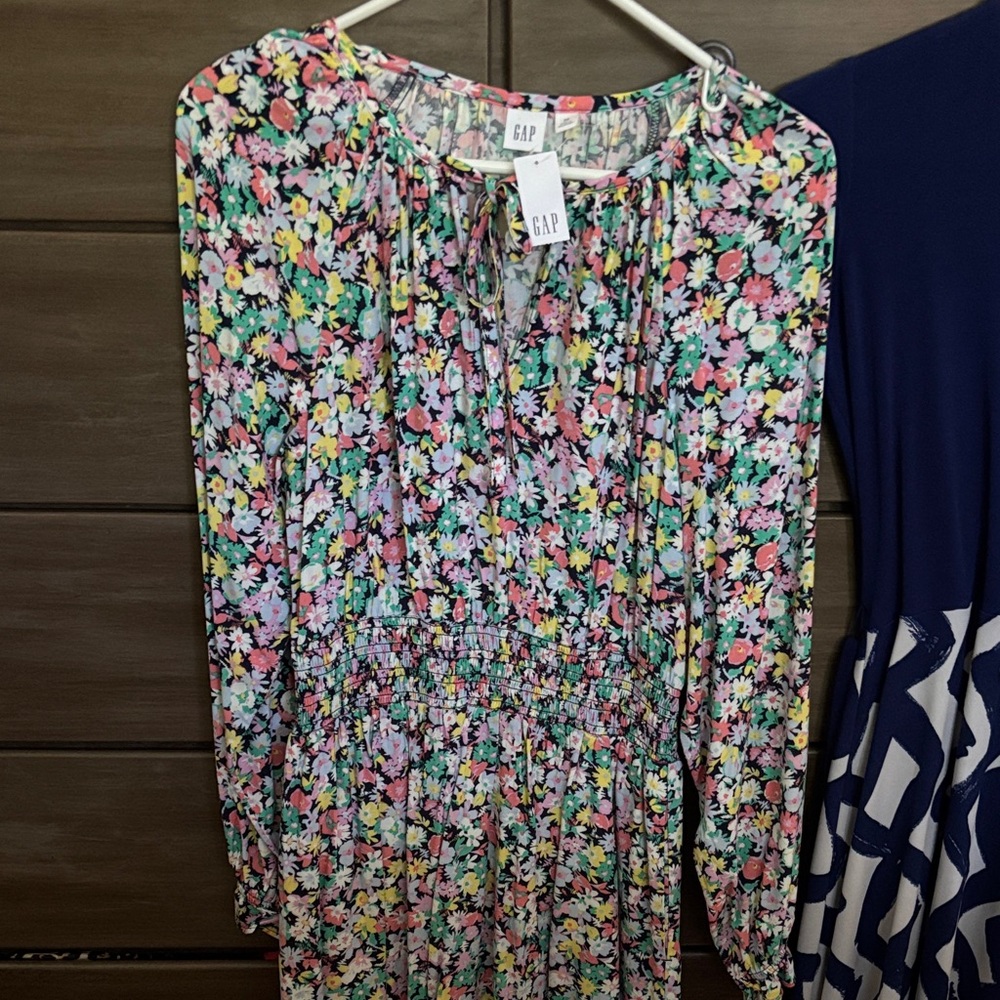 GAP Multicolor Floral Dress